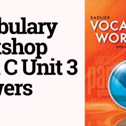 Vocabulary workshop level a unit 5 answers