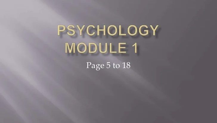 Psychology in modules 13th edition