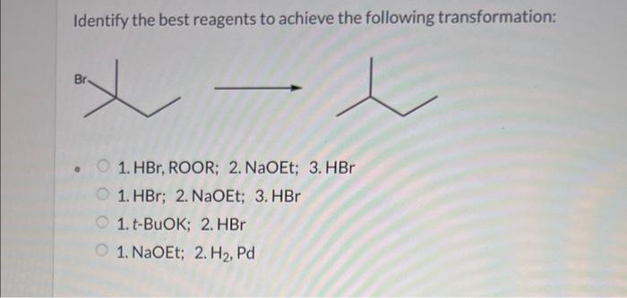 Reagents select each appropriate reaction none work below if will may some once than used solved then